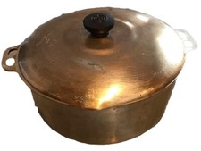 Vintage Cast Aluminum Grandeur Dutch Oven Stock Cook Pan