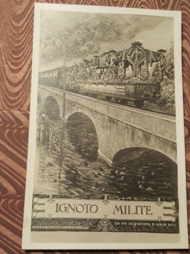Cartolina ignoto militare - cartolina,