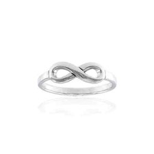 Infinito simbolo 925 anello - simbolo,