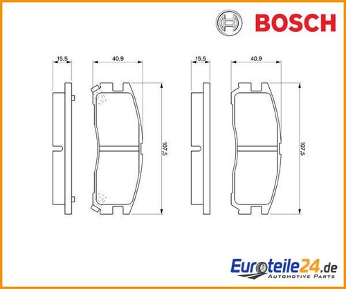 Kit pastiglie freno - ,,