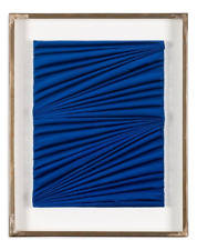 MARIANI UMBERTO - Tagelmust (il velo), 2008 - Tecnica mista su piombo operato