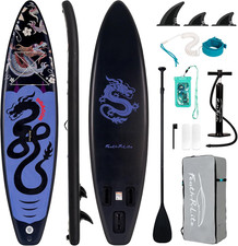 Tavole Da Stand up Paddle Gonfiabili Paddleboard Multifunzionale Con Pompa Manua