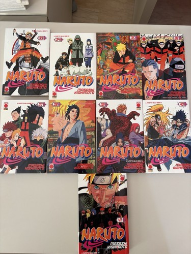 Manga naruto numeri - numeri, 33-37
