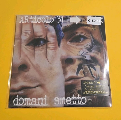 Articolo domani smetto lp - -domani, smetto-lp