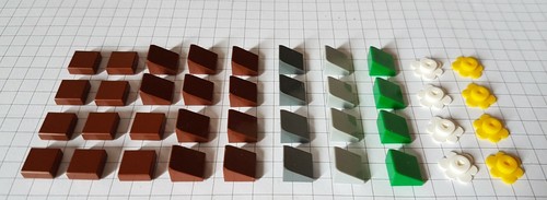 Lego pezzi roof - tile, slope