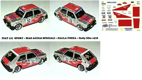 Decal fiat 127 - decal, sias