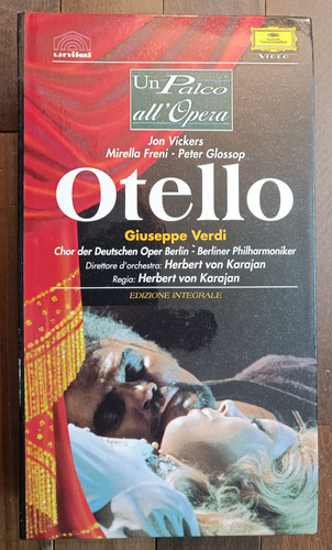 Otello palco all - un, in