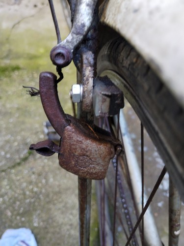 Lucchetto fermaraggi bici - lucchetto,