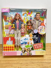 Barbie rare happy family - -,