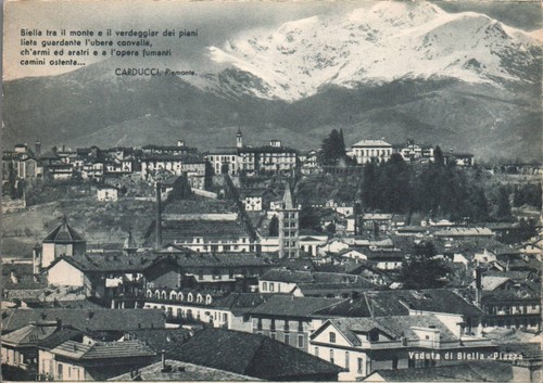 Biella piazza veduta f - biella,