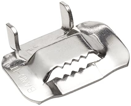 Fibbie acciaio inox band - acciaio, band-it