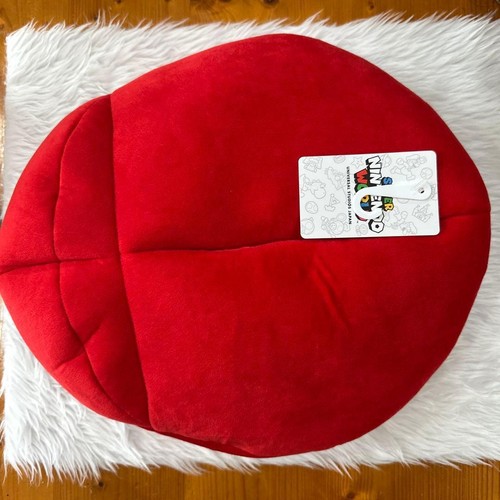 Cappello peluche rosso