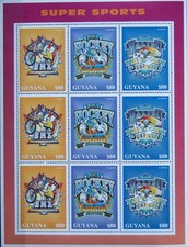 Guyana 1996 KLB 5635-37 Disney