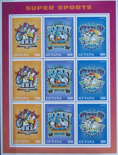 Guyana 1996 klb - 5635-37, disney