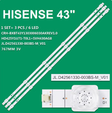 KIT BARRE  LED PER TV HISENSE JL.D42561330-003BS-M_V01  HD425Y1F61-T0L1