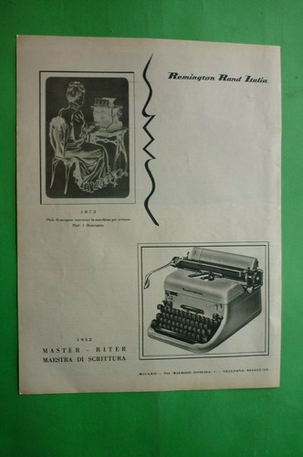 Remington rand italia macchina - rand,