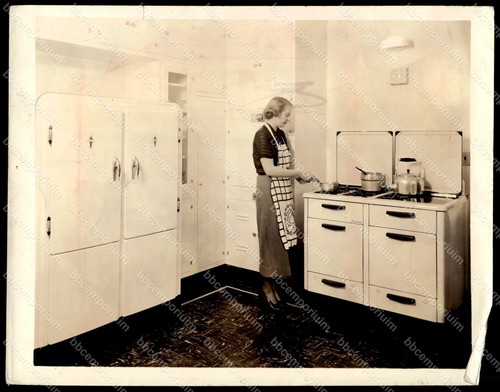 Cucina gas vintage - cucina-gas, vintage/frigorifero