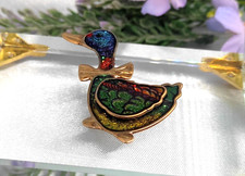 Spilla anatra anni 70