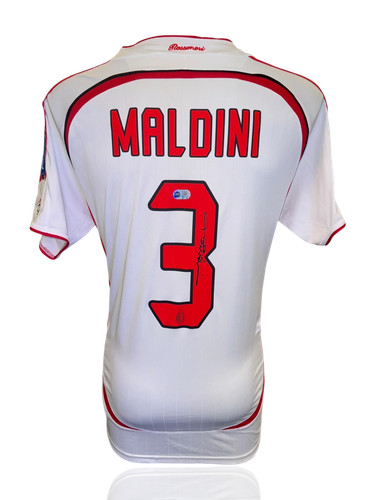 Paolo maldini signed - maldini, ac