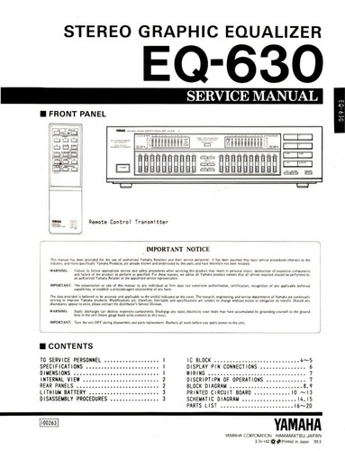 Servizio manuale istruzioni - servizio,