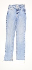 Jeans donna Zara blu dritto -
