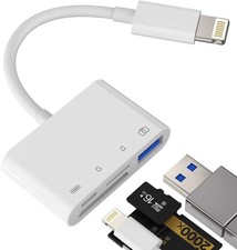 2 en 1 adaptador de lector de