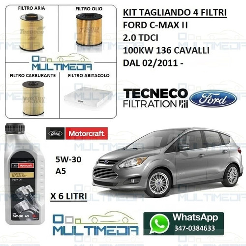 Kit tagliando filtri - kit, 4