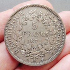 5 Francs  "Hercule" -