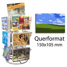 Porta cartoline ruotabile da