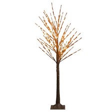 Albero luminoso Led rattan con