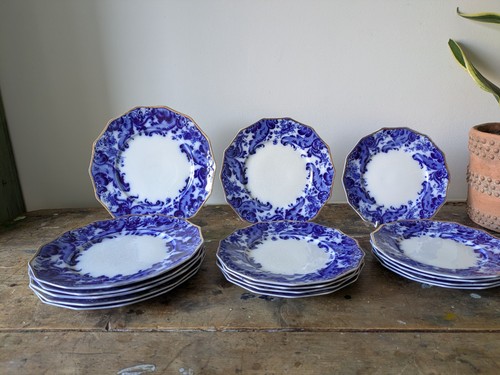 Set piatti dessert pezzi - dessert, 16