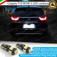 COPPIA LUCI TARGA 5 LED KIA