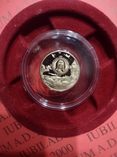 Moneta oro anno santo 2000 - anno,