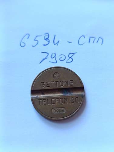 Gettone telefonico 7905 - gettone, cmm