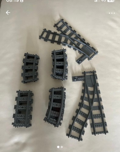 Lego binari treno come nuovi - lego,