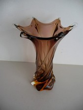 Vaso in vetro di Murano vaso a