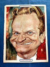 Poster caricatura artista