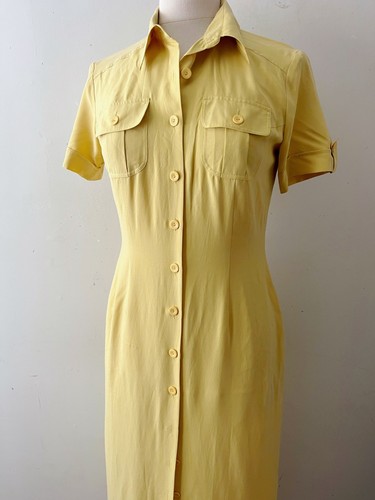 Abito camicia seta - , vintage