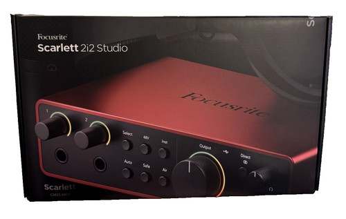 Focusrite scarlett 2i2 studio - 2i2,