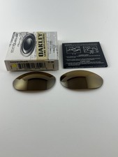 Oakley Monster Dog Gold Iridium lenti di ricambio + scatola 13-552 NUOVO RARO
