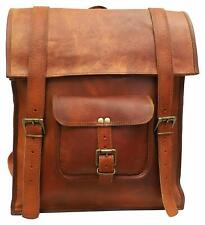 Zaino sportivo da viaggio unisex uomo vintage in pelle borsa per laptop