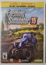 Farming Simulator 15 Gold Edition gioco per PC 2015 Windows DVD-ROM Giants software 