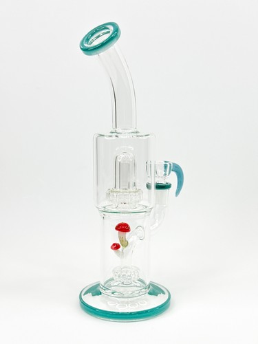 Bong vetro doppio percolatore - vetro,