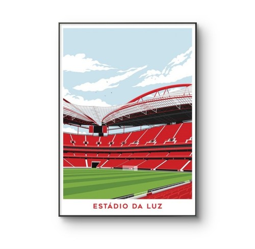 Poster calcio benfica - benfica,,