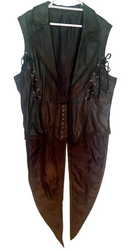 Gilet vittoriano coat nero