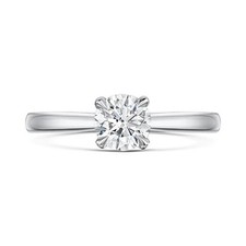 Anello nuziale solitario