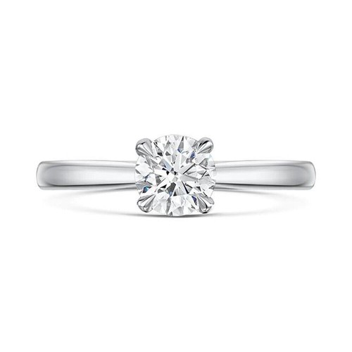 Anello nuziale solitario