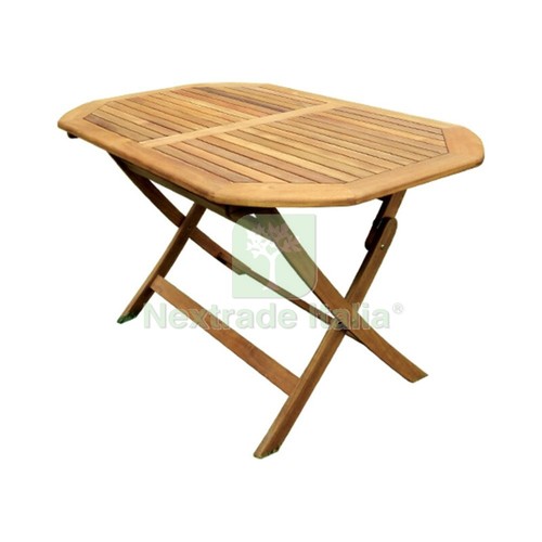 1pz tavolo legno ovale - legno,