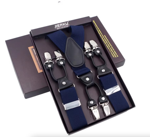 Bretelle uomo con clip - bretelle,