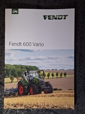 Fendt 600 Vario depliant trattore trattore